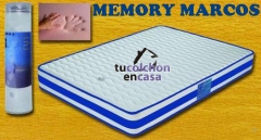 Oferta colchon enrollable memory marcos