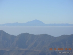  foto del Teide, desde Gran Canaria.