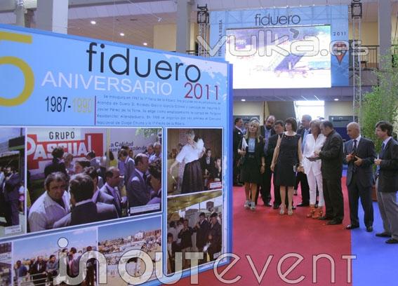 Inauguración de la feria y exposición fotográfica.