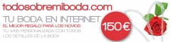 Oferta Todosobremiboda.com 150,00 EUR Regalo Original para novios