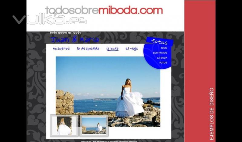 Web todosobremiboda