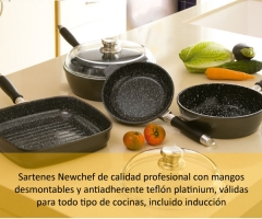 Sartenes newchef 6 piezas