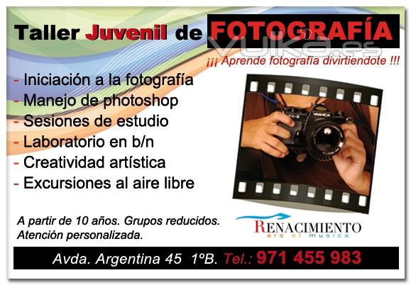 Curso de fotografa juvenil