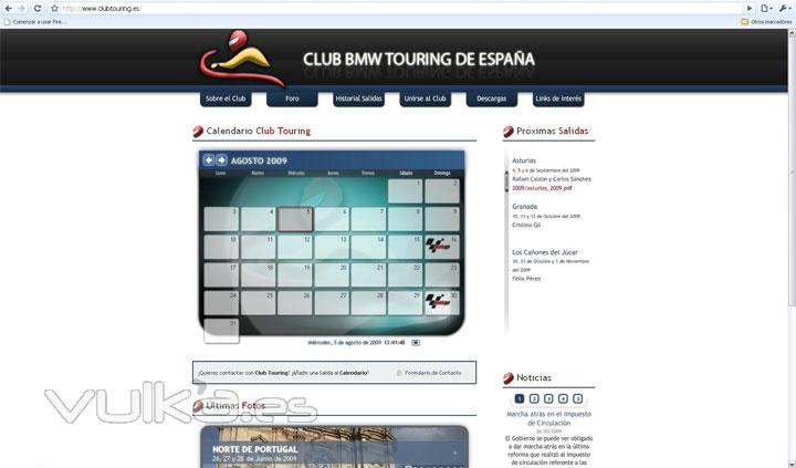 Diseo Web: www.clubtouring.es