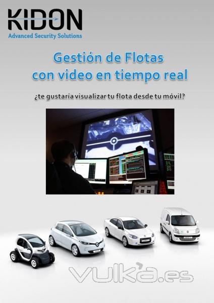 Gestin de flotas con video en tiempo real