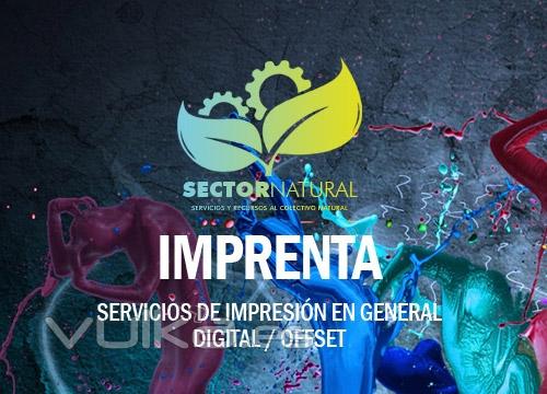 Todos los servicios de impresin estn realizados en tintas ecolgicas, papeles certificados, tecnol