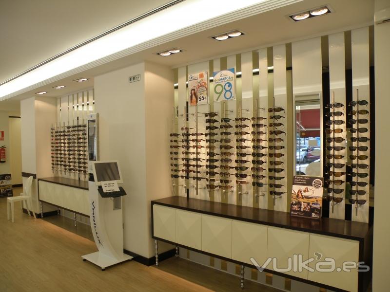 Interiorismo Optica Muñoz
