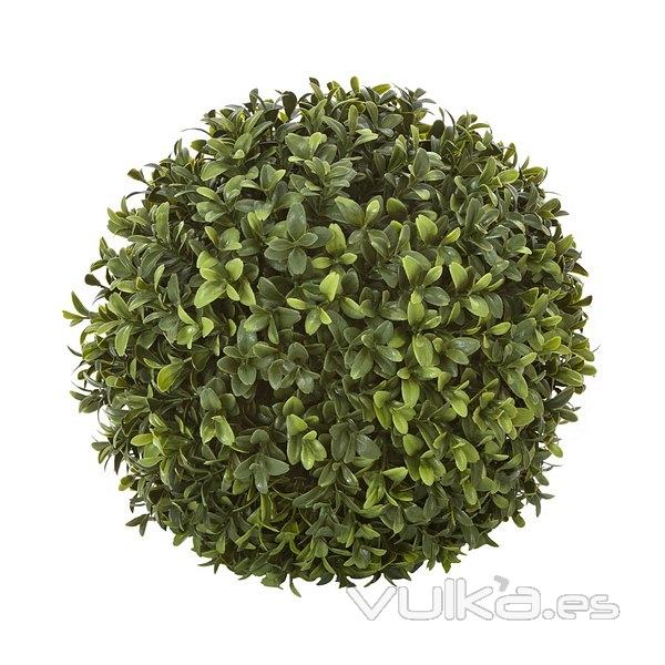 Plantas artificiales. Planta artificial bola boxwood 26 en lallimona.com