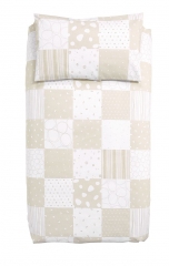 Funda nordica para bebe patch arena, de petit praia