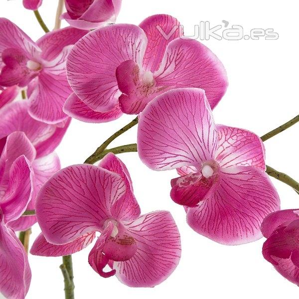 Flores artificiales. Planta artificial flores orquideas lilas 75 en lallimona.com (detalle 1)