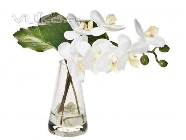 Orquídeas Artificiales en ARTICO, en jarroncito con agua magica, TACTO NATURAL!!