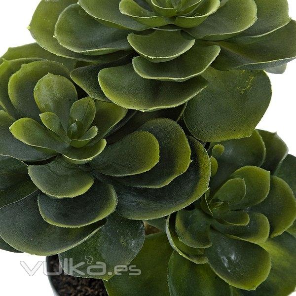 Planta artificial echeveria con maceta 30 en lallimona.com (detalle 1)