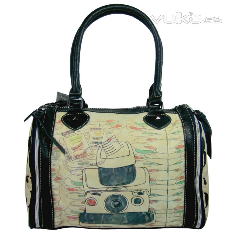 Bolso juvenil tipo bowling