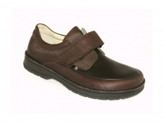 X sensible-zapatos comodos hombre-duke velcro-calzado elastico