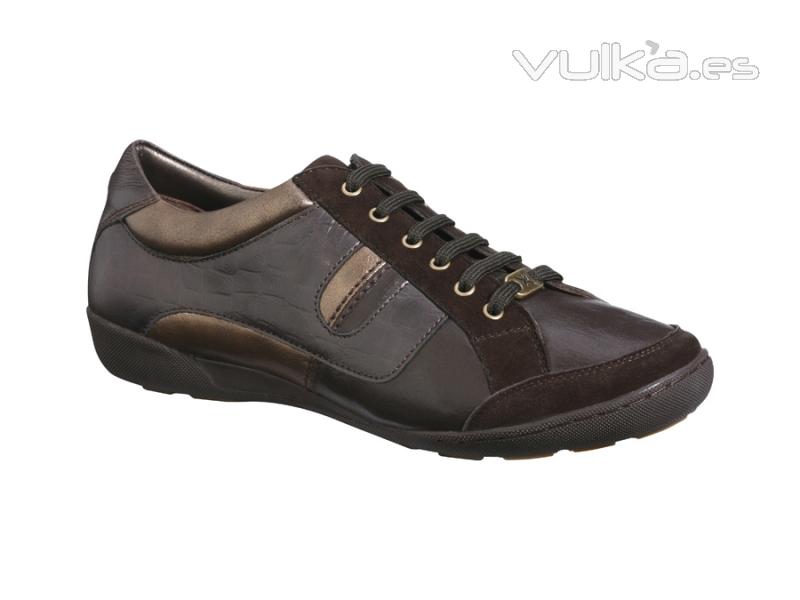 Xsensible-zapatos cmodos mujer-basket lace-zapato elstico con cordones