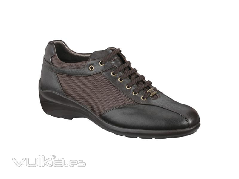 Xsensible-zapatos cmodos mujer-sedna lace-zapato elstico con cordones.