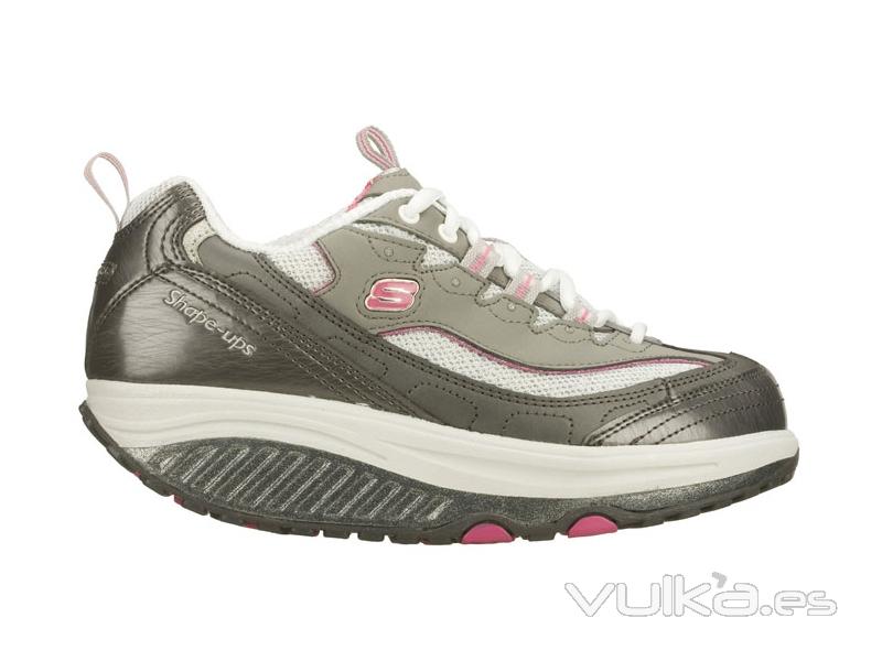 Skechers shape ups-zapatos cmodos mujer-12307 rokin out