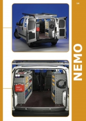 Equipamiento interior de furgonetas