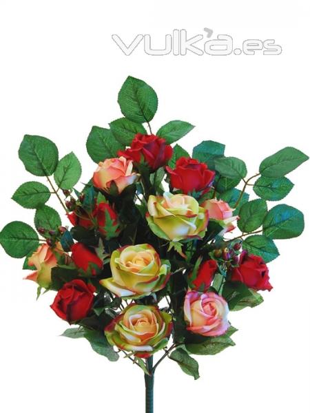 Ramos flores artificiales santos. Ramo rosas artificiales rojo oasisdecor.com