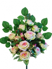 Ramos flores artificiales santos. ramo rosas artificiales fucsia oasisdecor.com