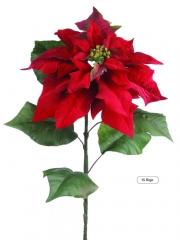 Flores navidad artificiales poinsetia artificial de terciopelo oasisdecorcom