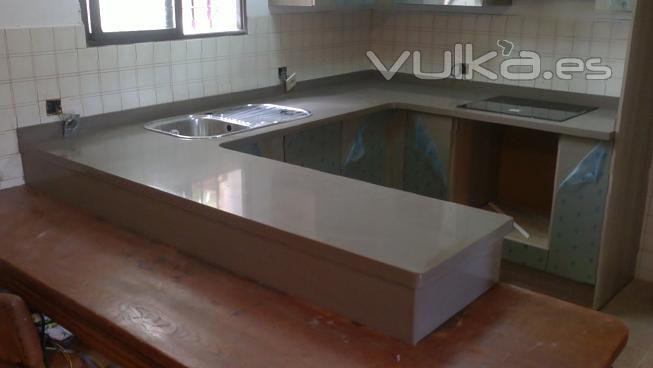 Cocina silestone unsui