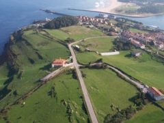 Vista aerea de la zona del hotel noray