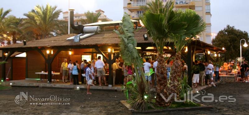 Inauguracin Chiringuito Rompeolas, Algarrobos Costa - Mlaga