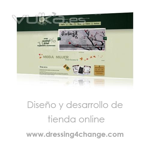 Diseo y desarrollo web para una tienda online de moda solidaria.