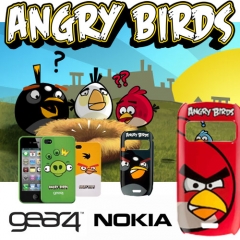 Carcasas y fundas angrybirds para iphone, nokia y smartphones http://wwwtecnologiamovilnet/buscar