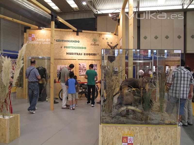 Stand ecológico Junta Castilla y León madera certificada