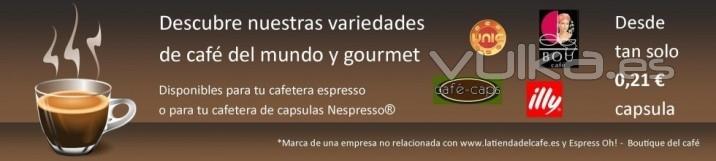 caspulas nespresso desde 0,21 euros