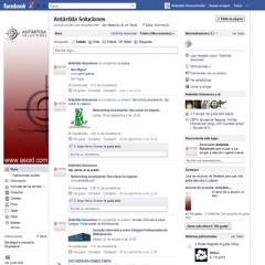 Perfil facebook antartida soluciones