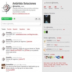 Twitter antartida soluciones