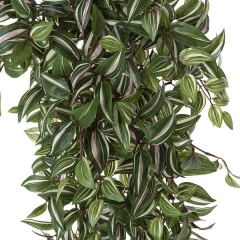 Plantas colgantes artificiales. planta artificial colgante tradescantia en lallimona.com (detalle 1)