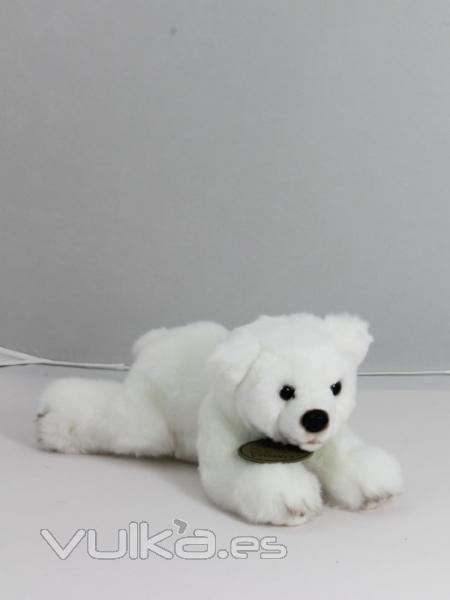 Peluches de calidad. Peluche oso polar mediano Oasis Decor