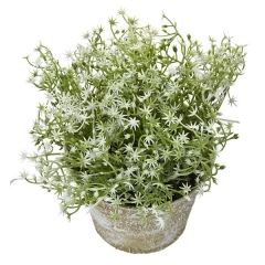 Plantas artificiales con flores. planta artificial flor nebulosa mini crema 15 en lallimona.com (2)