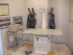 Sala de diagnostico por imagen (rx, ecografia)logrono