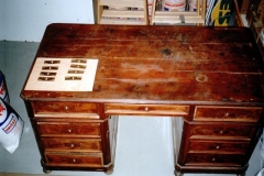 Escritorio siglo xix - antes de la restauracion