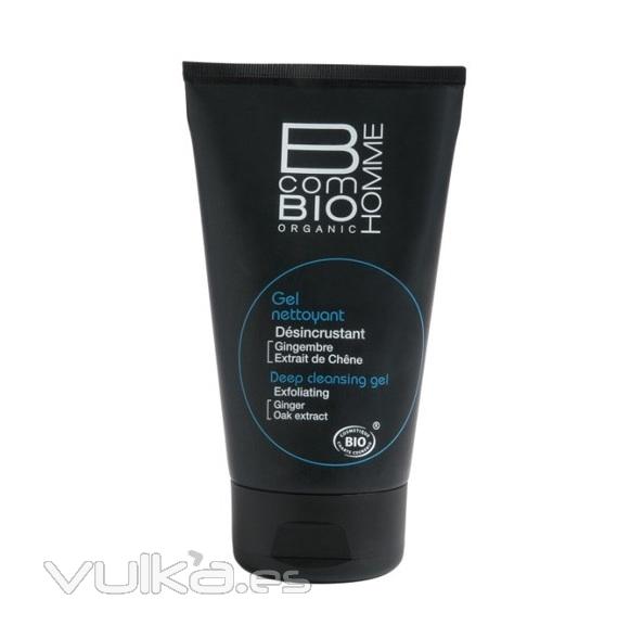 Gel limpiador desincrustante para Hombre Biológico 