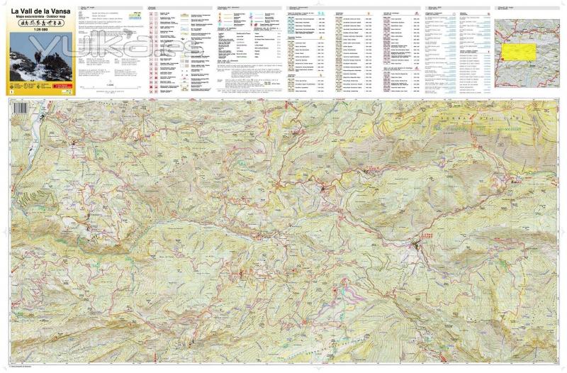 Edició i treball de camp del mapa excursionista