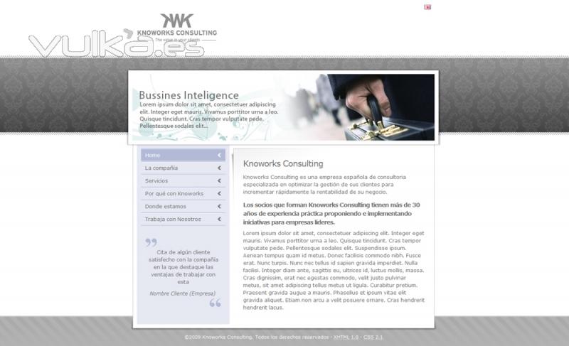 Diseo Web Knoworks Consulting - Madrid