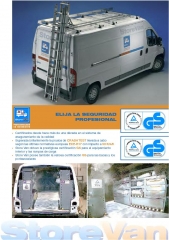 Equipamiento interior de furgonetas