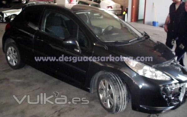 despiece peugeot 207 siniestrado