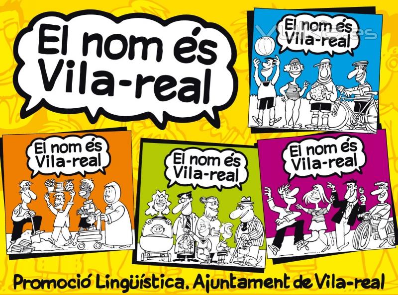 Campaa para promocionar la correcta escritura del nombre de la ciudad de Vila-real