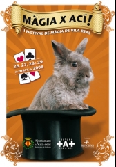 Cartel del festival de magia de vila-real