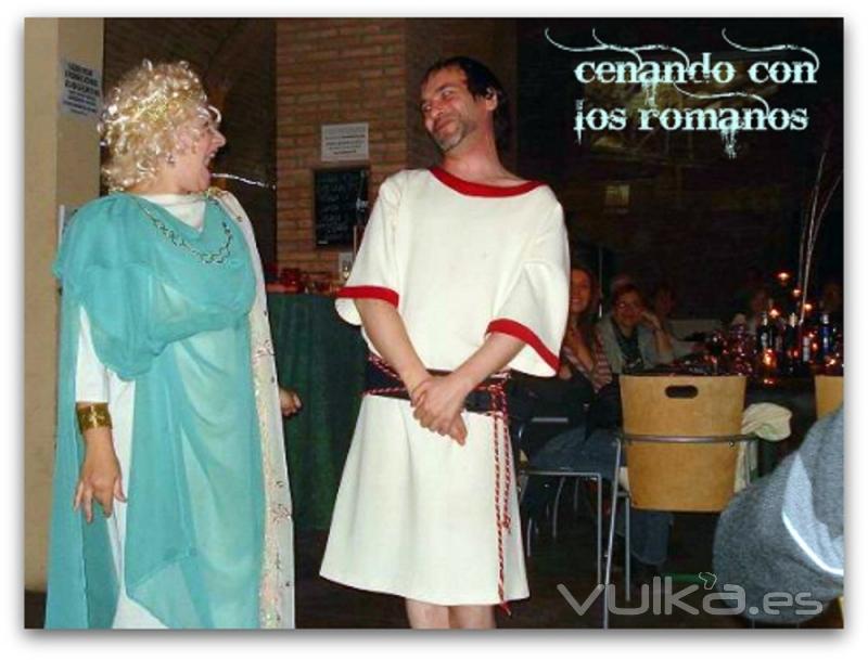 Cena teatralizada romana