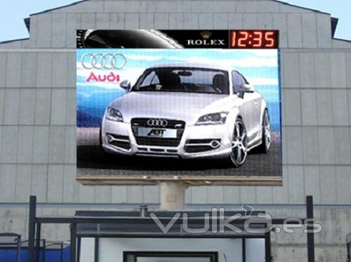 Simulacin Prxima Instalacin Pantalla Full Color  Publicitaria Dionled  50m2 P20mm  - (Andorra)