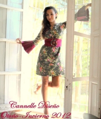 Vestido huelva  coleccion de cannelle diseno