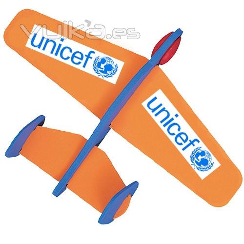 Avioneta montable ( se entrega desarmada) Fabricado en espuma EVA. Juego infantil Ref. PRANÑJ1 